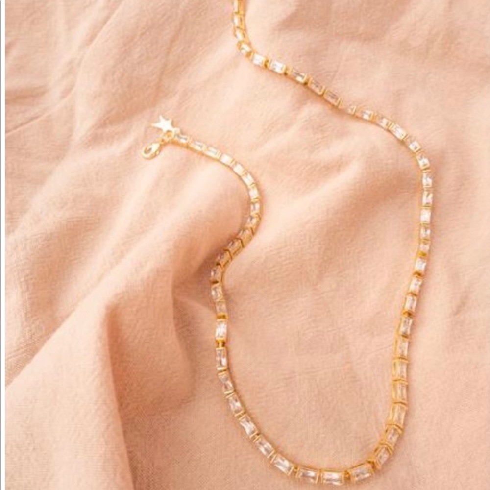 BAGUETTE ETERNITY NECKLACE